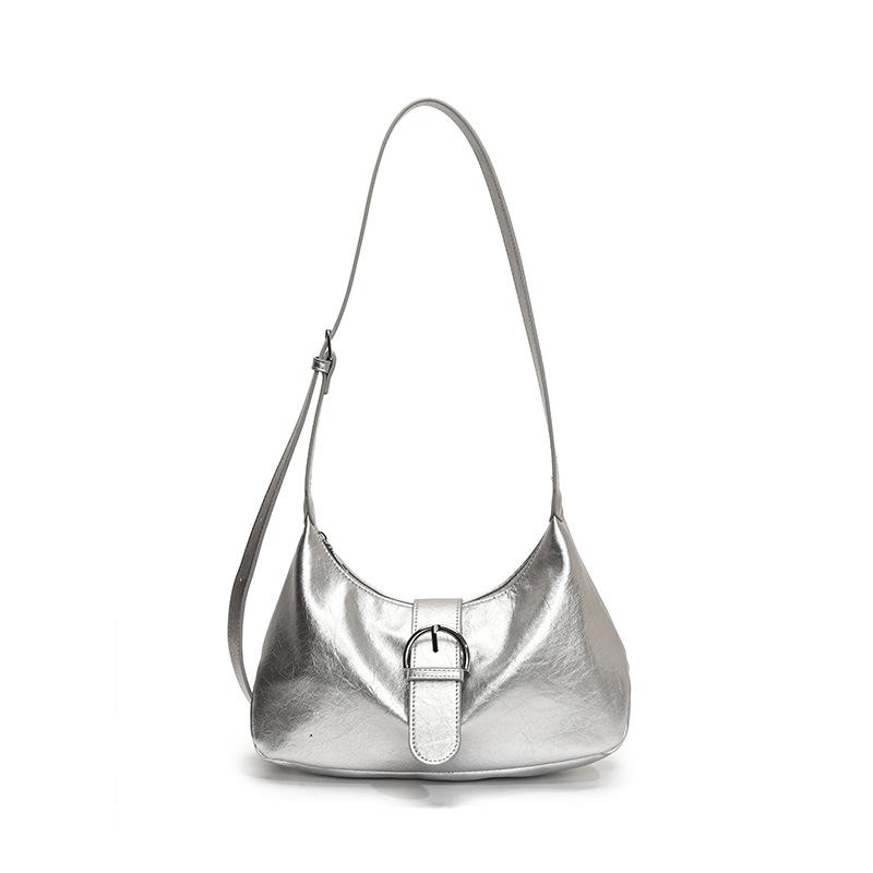 В этом году популярная женская сумка 2025 новая высококлассная ретро наплечная сумка модная текстура сумка-подмышка метод палочка сумка