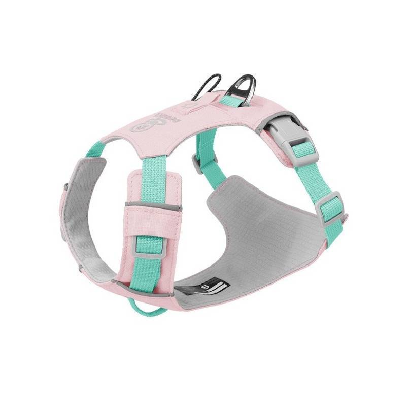 Pet Chest Harness With Durable Nylonlike Fabric And Nonelastic Design For Small Dogs
