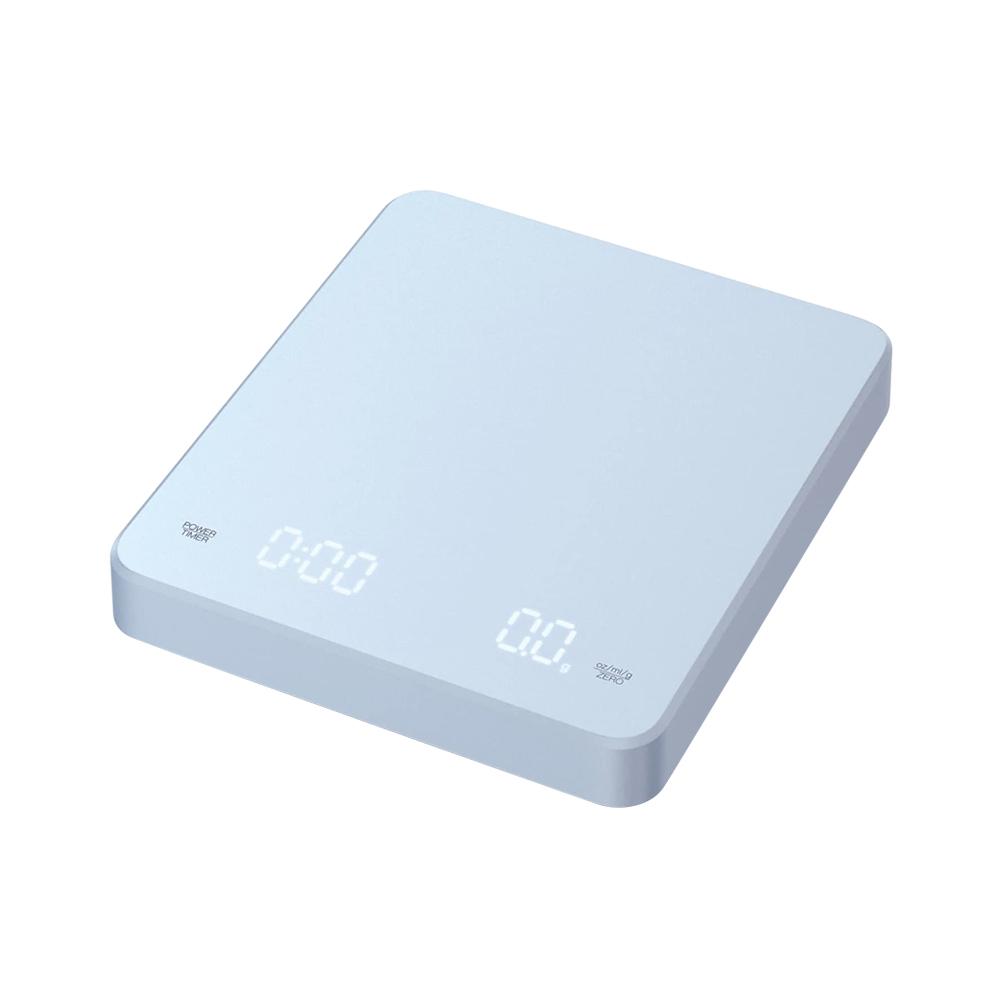 Цифровые весы для кофе с таймером, светодиодным экраном, эспрессо, USB, макс. 3 кг, вес 0,1 г, высокоточные измерения в унциях/мл/г, кухонные весы
