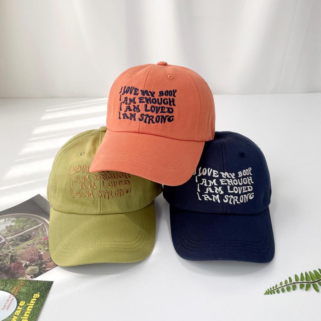 Women's and Men's Daily Love Lettering Ball Cap Baseball Hat