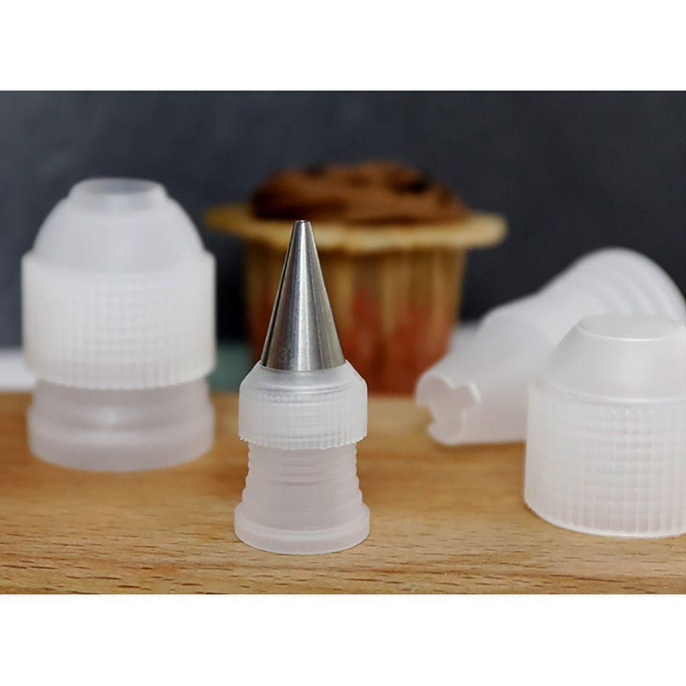 1Pcs Cake Pastry Nozzle Converter Bakeware Cream Squeezing Squeezing Adapter Baking Tool Cake Decor Icing Piping Bag Coupler