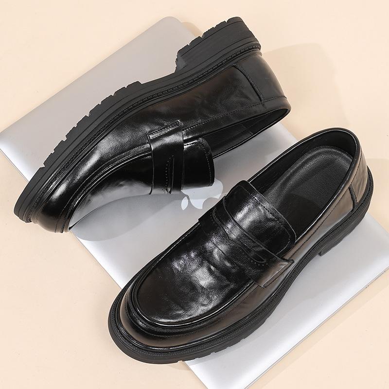 Мужская обувь из натуральной кожи, весна 2025, новые мужские деловые туфли из кожи, свадебные туфли, мужские мокасины