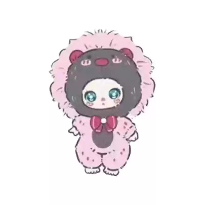 Слепая коробка 600 зоопарк подлинный счастливый милый плюшевый комнатный декоративный рисунок таинственная коробка кукла коллекционный подарок на день рождения Рождество