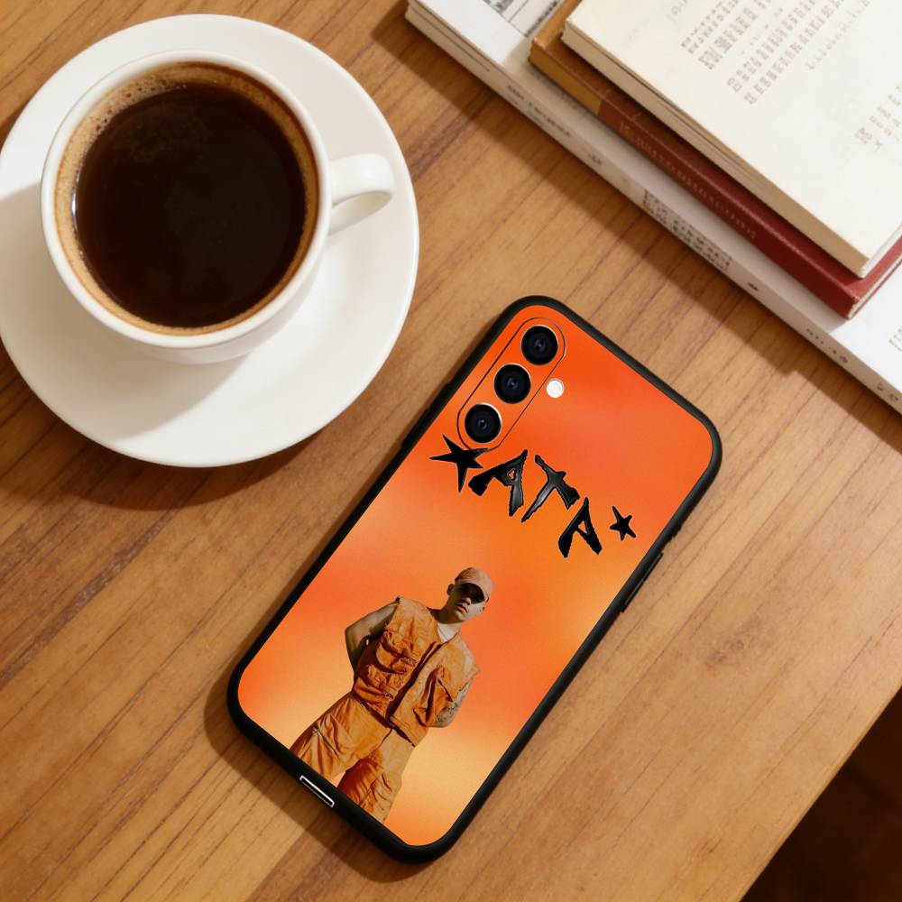Rapper Nsqk Phone Case For Samsung Galaxy A73,A72,A71,A70,A53,A52,A51,Others Soft Black Cover