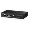 Binardat 10 Gigabit Managed 4x10G RJ45 Supports 2x10G 120Gbps L3 Web Metal Small Network Switch 6-port Switch, Ethernet, 1G/2.5G/5G/10G, SFP+,
