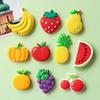 Cute Cartoon Soft Plastic Refrigerator Magnets Creative Decoration Early Education Stickers