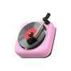 Retro Car Freshner Air Vent Outlet Clip Perfume Record Player Aromatherapy Vinyl Spin Phonograph Essential Oil Smell Diffuser