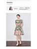 High-Quality Age-Defying Swing Skirt: Women's Summer Vacation Waist-Cinching Printed Dress