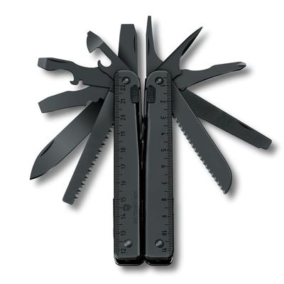 Swiss Tool BS с нейлоновым чехлом, многофункциональные ножи, плоскогубцы, швейцарский мультитул с 27 функциями [] 3.0323.3CN