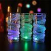 Glowing Beer Cup LED Color Changing Dragon Cup Water Activated Light-Up Transparent Drinking Mug for Bar Party
