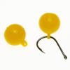40/50Pcs 10/12MM Carp Fishing Half Floating Ball Corn Flavor Mini Soft TPR