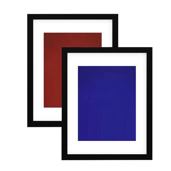 8/10-дюймовая деревянная рамка для плаката Высокое стекло Искусство Горизонтальная Вертикальная Современная Четкость Галерея Гостиная