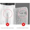 12pcs Durable Plastic Clothes Pins Green White Household Food Clips No Pressing Marks Socks Underwear Clips for Laundry Room