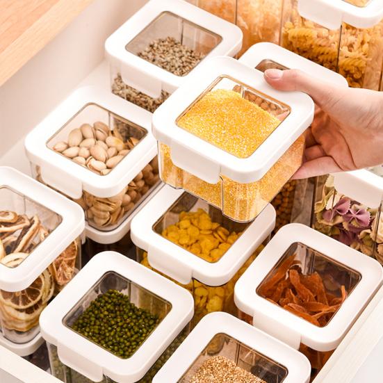 Convenient with Lid Pantry Organization Large Capacity Coffee Beans Cereal Kitchen Canister Kitchen Supplies Sealed Jar