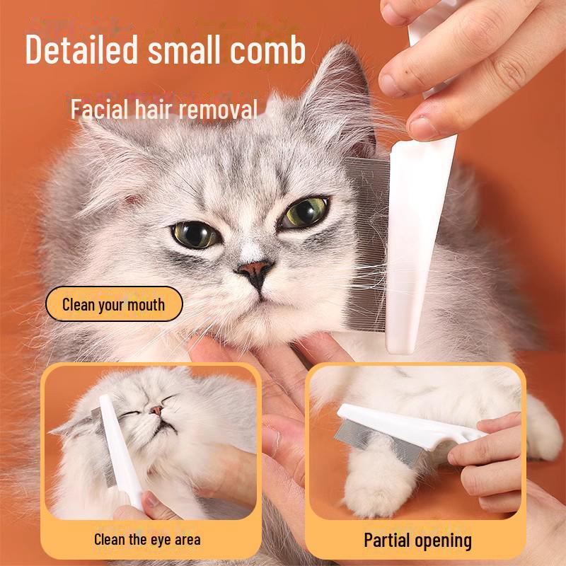 Расческа для кошек и собак - Густая поверхность зубцов для бишонов, тедди и удаления блох