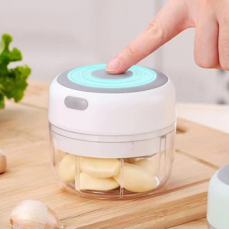 Электрическая чесночная мельница Mixe Home Mini 250 мл овощерезка USB зарядка многофункциональная кухонная овощерезка и измельчитель фруктов