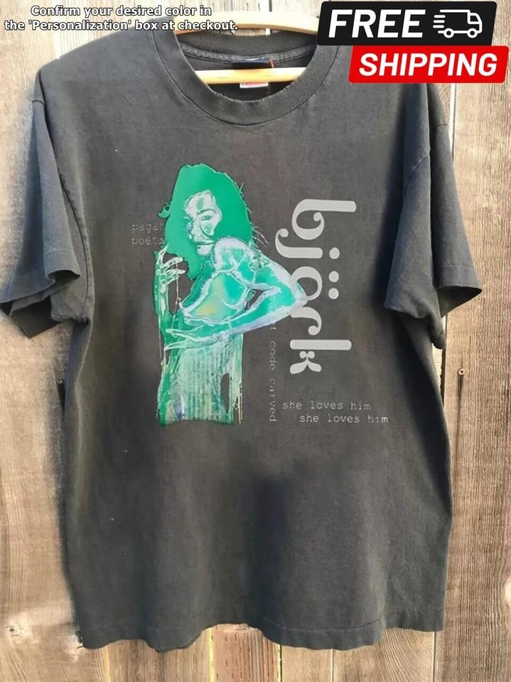 Bjork Vespertine Charcoal Short Sleeve Unisex Tshirt For Men Women S5XL Unisex T-Shirt