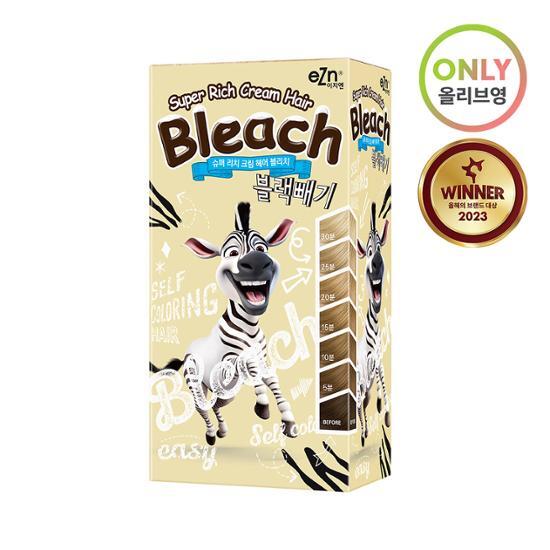 NEW) EZN Super Rich Cream Осветлитель для волос Удаление черного цвета