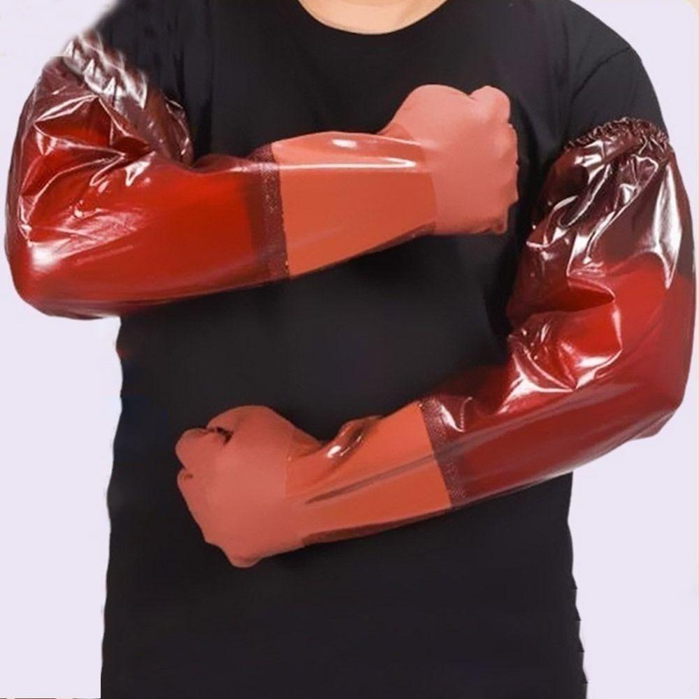 65CM Work Gloves Rubber Protective Mitts Kitchen Accessories Househeld Gloves Kitchen