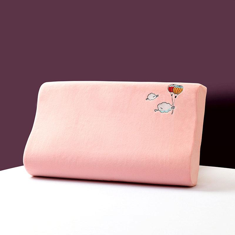 Латексная зимняя термонаволочка Детская бархатная стираная детская наволочка с эффектом памяти Вышитая однотонная плюшевая наволочка