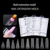 70/140/150 шт. Nailpop Двойная система Формы для ногтей Наращивание Накладные типсы для ногтей Верхние формы для ногтей Гель для наращивания Форма Инструменты для дизайна