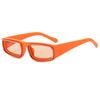 Fashion Small Rectangle Sunglasses for Men Women Vintage Brand Design Yellow Orange Eyewear Shades UV400 Sunglasses