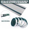 1pc 2Meter Plastic Sliding Guide Rail Replacement Sliding Strip for For Makita Circular and Sliding Saw Tool Accessory