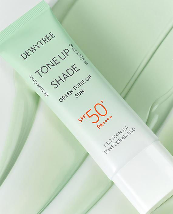 Dewytree Tone-Up Shade Green Tone Up Sun SPF50+ PA++++ 40ml