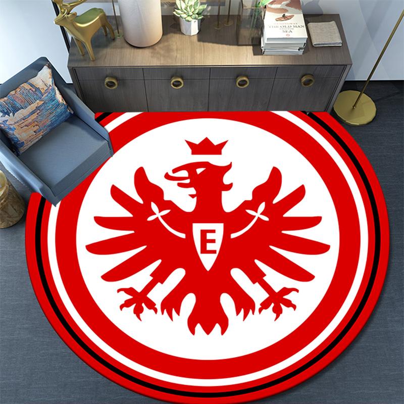 Eintracht Frankfurt Round Area Rug Under Office Chairs Bedroom Living Room Home Decor