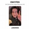 ENHYPEN Официальная фотокарточка Weverse LIVE к 5-летию