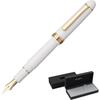Platinum New #3776 CENTURY Fountain Pen Chenonceau White Fine Nib PNB-15000#2-2