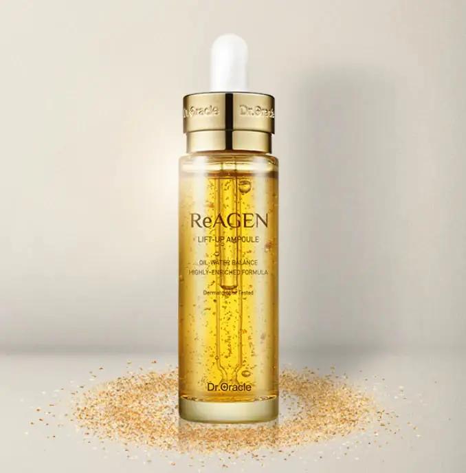 Антивозрастная сыворотка с пептидами и золотом ReAGEN Lift-up Ampoule Dr. Oracle 30 мл