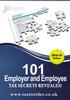 Книга 101 Employer And Employee Tax Secrets Revealed 2015/16
