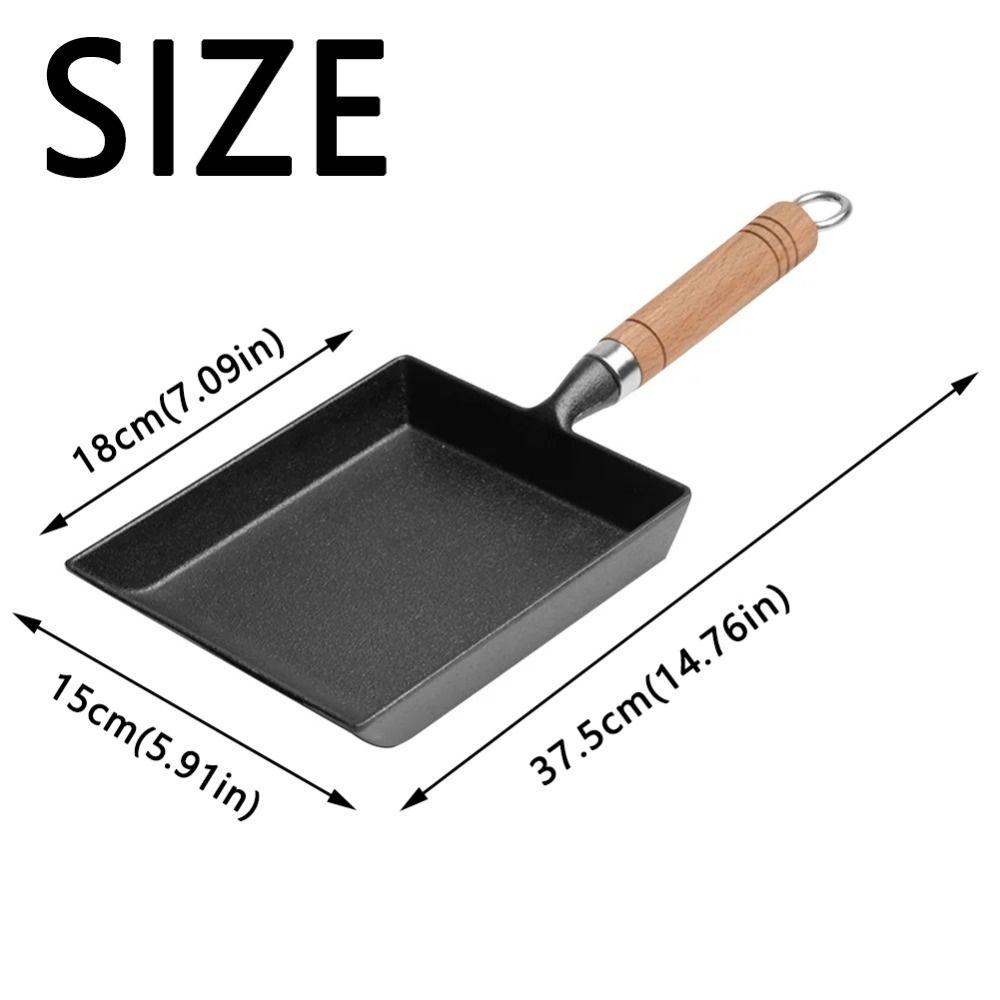 Japanese Style Omelette Maker Household Fried Pot Tamagoyaki Breakfast Griddle Pan Breakfast Maker