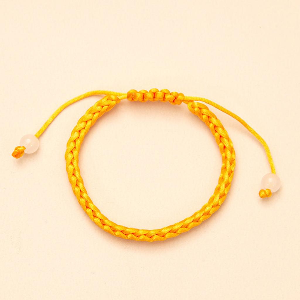 Регулируемый плетеный браслет из хлопковой нити для культурного праздника и повседневной стильной носки