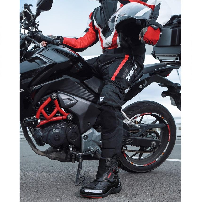 Водонепроницаемая мотоциклетная обувь, светящаяся мотоциклетная обувь, мужские мотоциклетные ботинки в стиле рыцаря, гоночные короткие ботинки, все мотоциклетное снаряжение