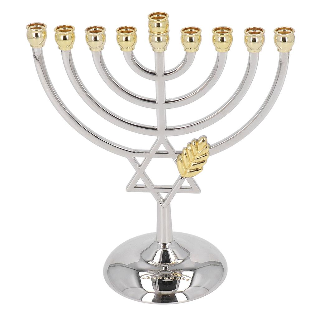 9 Arm Candle Holder Rust Prevention Exquisite Simple Metal Candle Holder for Home Decoration