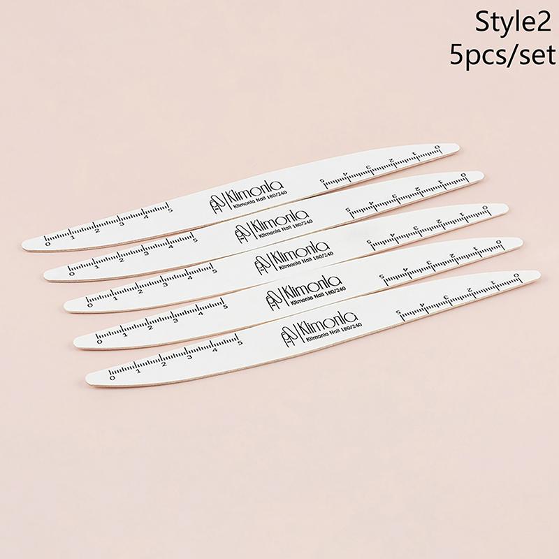 5 шт. деревянная наждачная пилочка для ногтей 100/180 180/240 профессиональный маникюрный буферный нож с листьями ивы педикюрные инструменты для дизайна ногтей