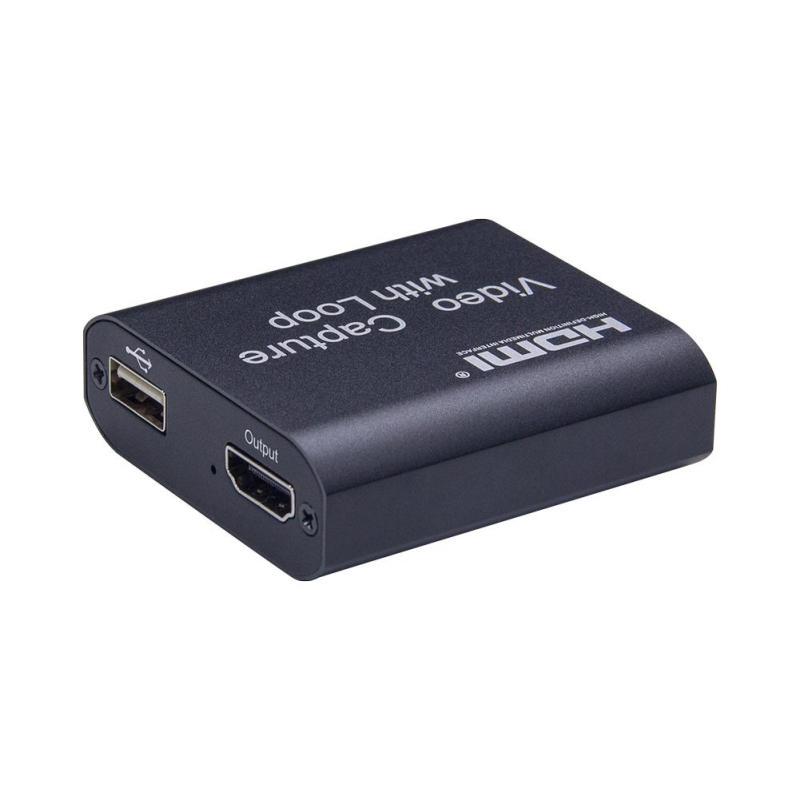 Карта захвата графики 4K HDMI-совместимая с коробкой видеорегистратора USB 3.0 для записи видео