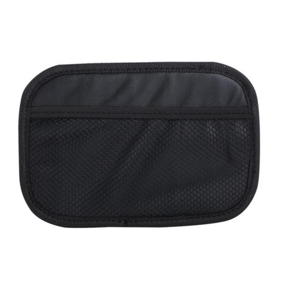 Universal Car Seat Side Back Storage Net Bag Phone Holder Pocket Organizer Black