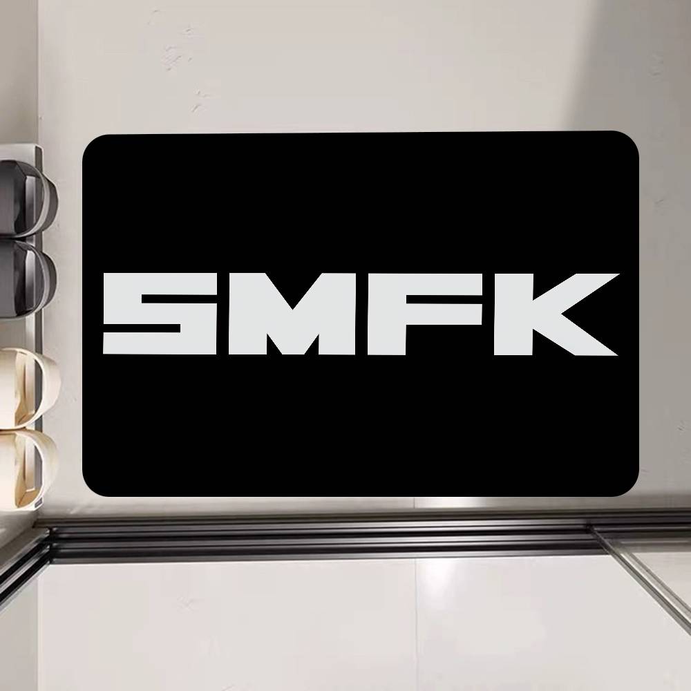 Fashion SMFK Entrance Door Mat Washable Non-Slip Living Room Sofa Chairs Area Mat Kitchen Welcome Doormat