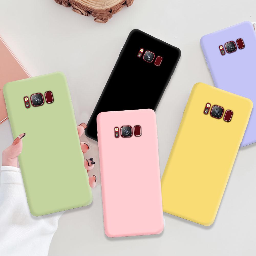 Мягкие чехлы из жидкого силикона для Samsung Galaxy S8 S9 S10 S20 S21 FE S22 S23 Plus Чехол для Samsung Note 8 9 10 20 Plus Обложка