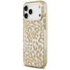 Etui Guess Leopard Glitter Magsafe Do    Iphone 17 Pro Max Brązowy