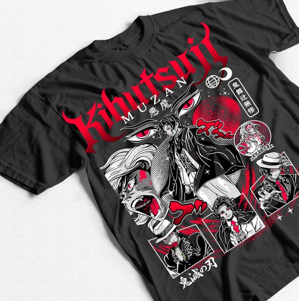MuzanAnime Shirt, Manga T shirt, Japanese Cartoon Tee, Anime Lover Gift, Otaku Top