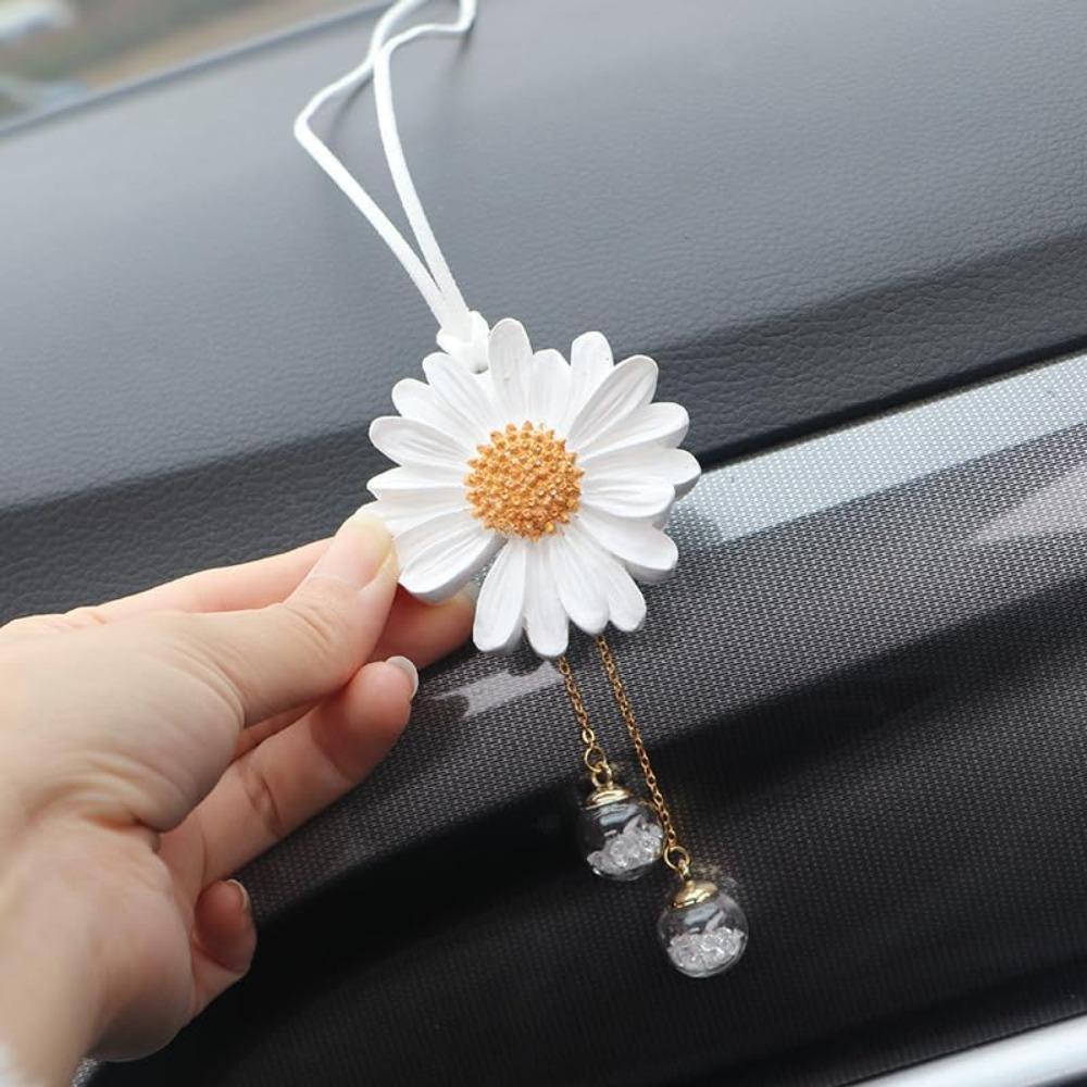 Daisy Shape Daisy Shape Car Hanging Ornaments Hanging Mirror Car Accessories for Car,Home