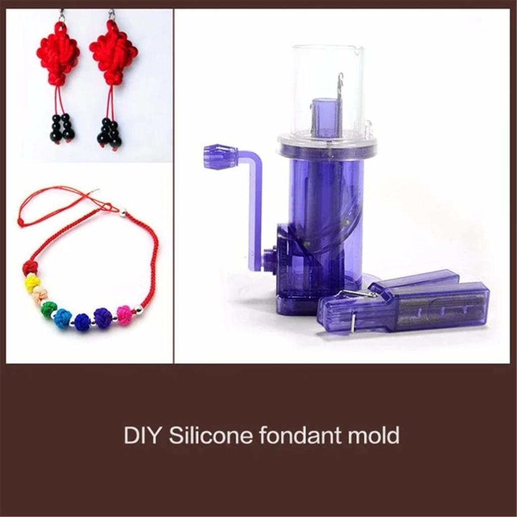 DIY ручная веревочная плетельная машина бытовая ручная веревочная плетельная машина плетение ожерелья ювелирные изделия плетение инструмент инструмент