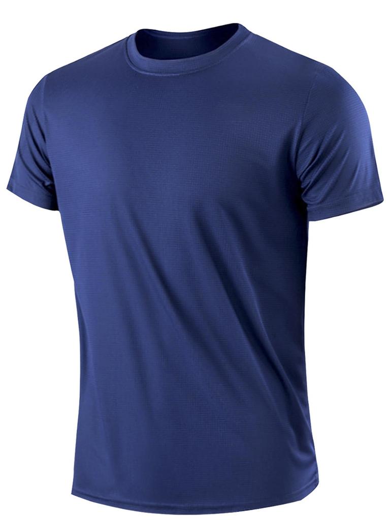 3PCS/Set Men's Casual Breathable Quick-Dry Short Sleeve Sports T-Shirts