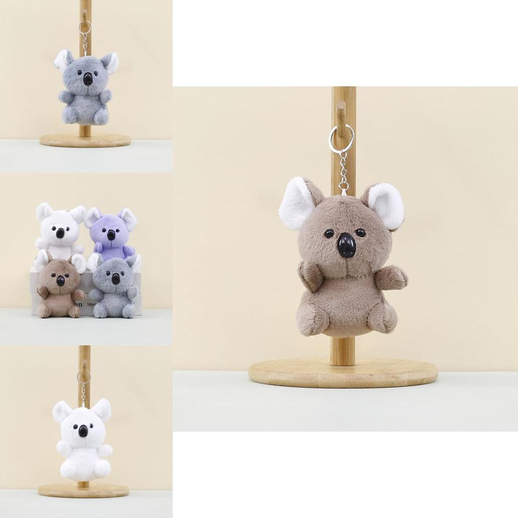 Adorable Cartoon Raccoon Plush Toy Keychain For Bags And Accessories 13cm High