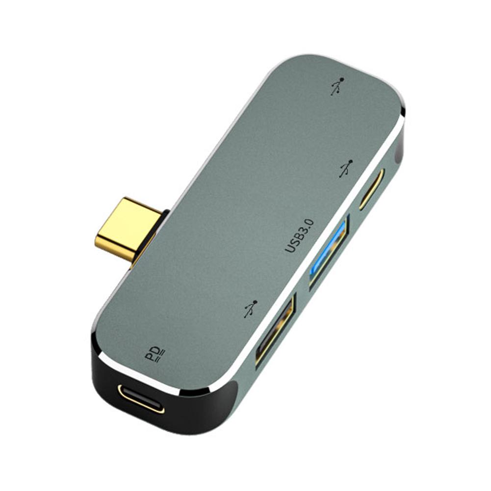 Удлинительный USB-хаб Type-C с разъемом 3,55 мм, PD100 Вт, USB3.0/USB2.0/USB3.1, совместимый с HDMI, USB-удлинитель, разветвитель для ПК, компьютера, ноутбука