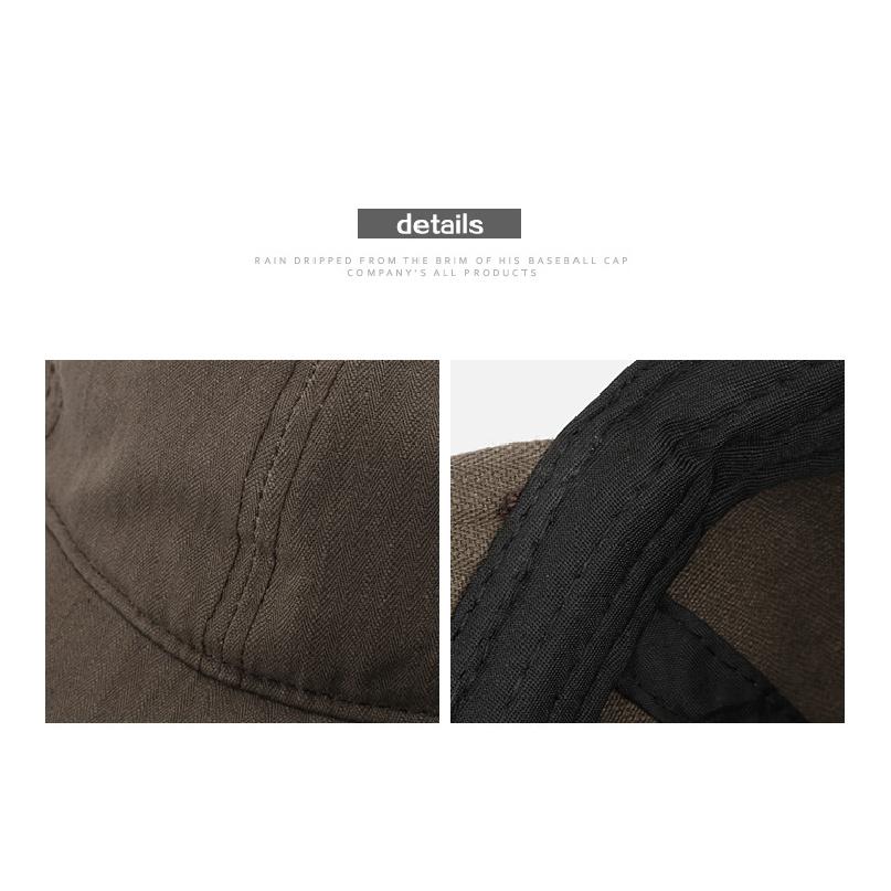 Solid-color, plain baseball cap with a short brim, easy to wash, suitable for women and men, provides sun protection and shade